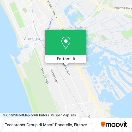 Mappa Tecnotoner Group di Macri' Donatello