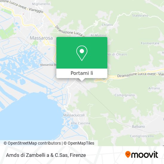 Mappa Amds di Zambelli a & C.Sas