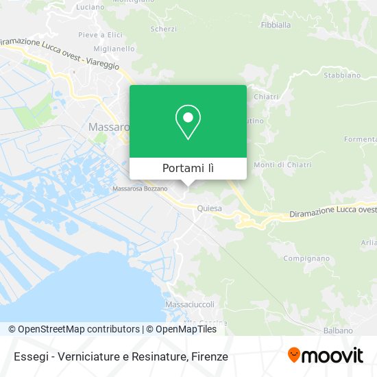Mappa Essegi - Verniciature e Resinature