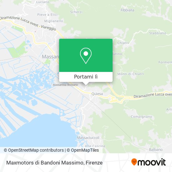 Mappa Maxmotors di Bandoni Massimo