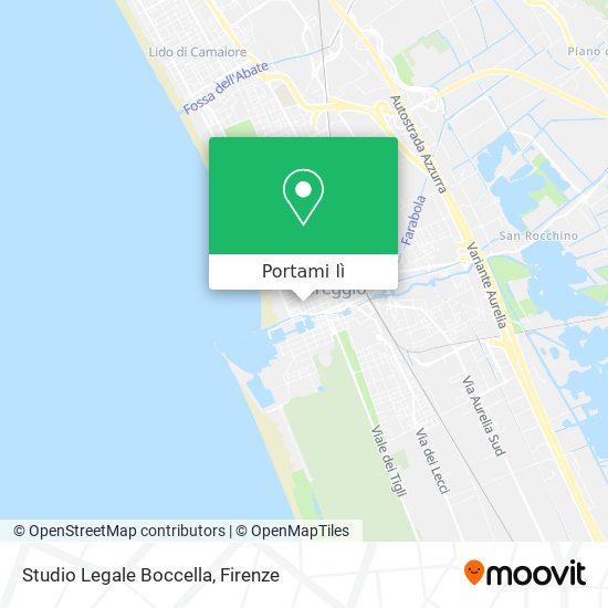 Mappa Studio Legale Boccella