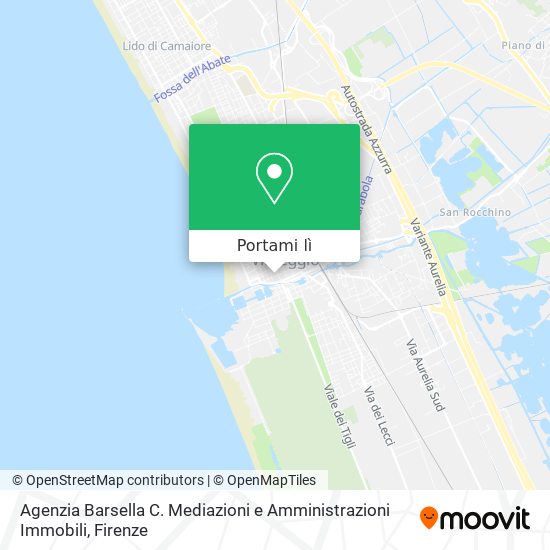 Mappa Agenzia Barsella C. Mediazioni e Amministrazioni Immobili