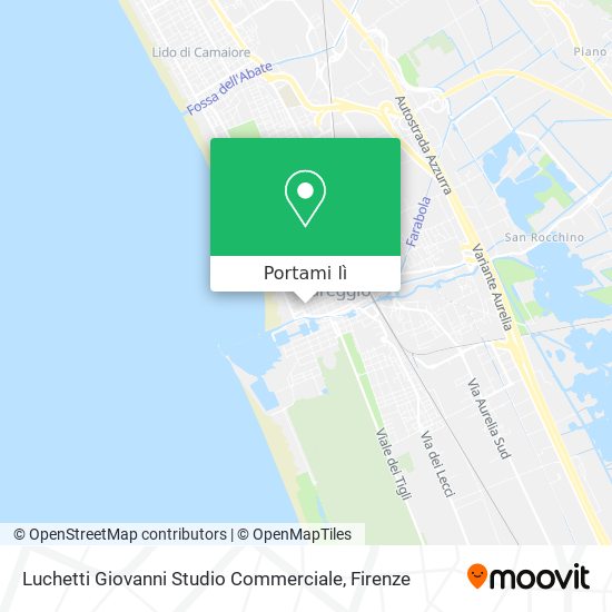Mappa Luchetti Giovanni Studio Commerciale