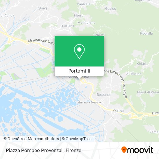 Mappa Piazza Pompeo Provenzali