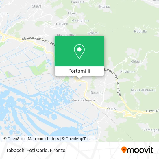 Mappa Tabacchi Foti Carlo