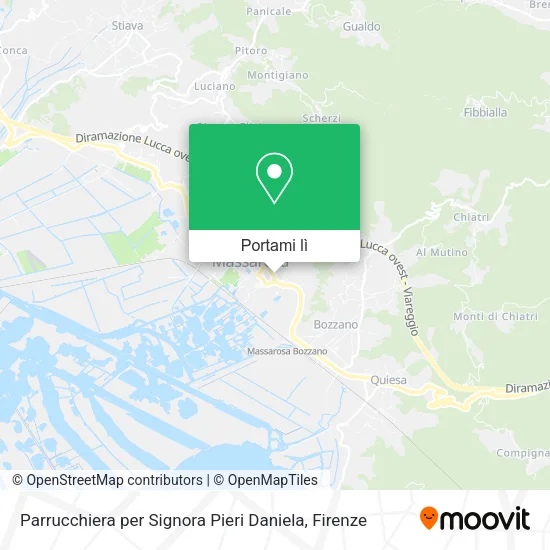 Mappa Parrucchiera per Signora Pieri Daniela