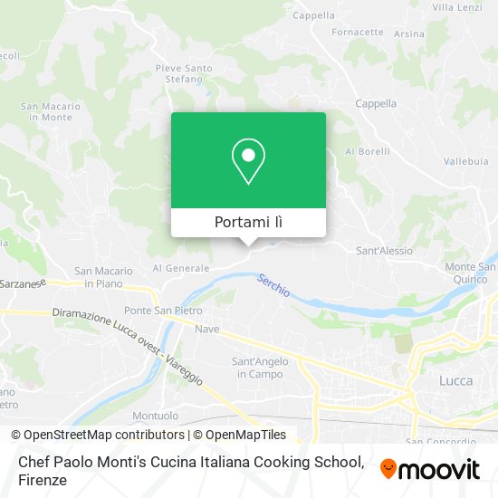 Mappa Chef Paolo Monti's Cucina Italiana Cooking School