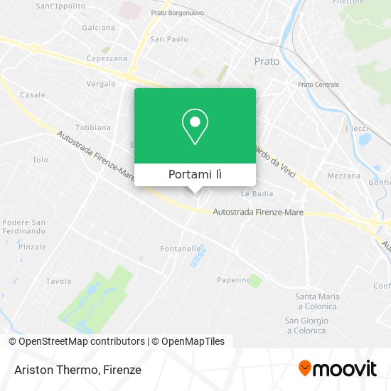 Mappa Ariston Thermo