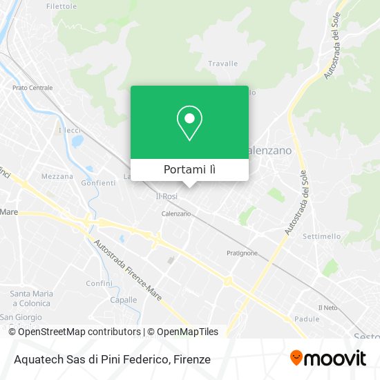 Mappa Aquatech Sas di Pini Federico
