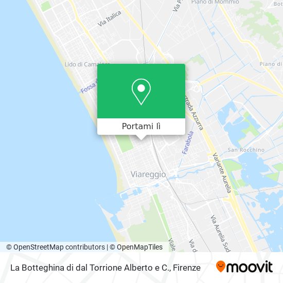 Mappa La Botteghina di dal Torrione Alberto e C.