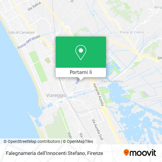 Mappa Falegnameria dell'Innocenti Stefano