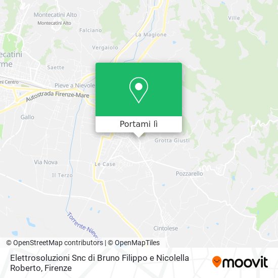 Mappa Elettrosoluzioni Snc di Bruno Filippo e Nicolella Roberto