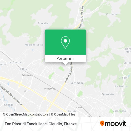 Mappa Fan Plast di Fanciullacci Claudio