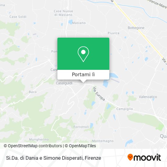 Mappa Si.Da. di Dania e Simone Disperati