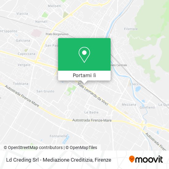 Mappa Ld Creding Srl - Mediazione Creditizia