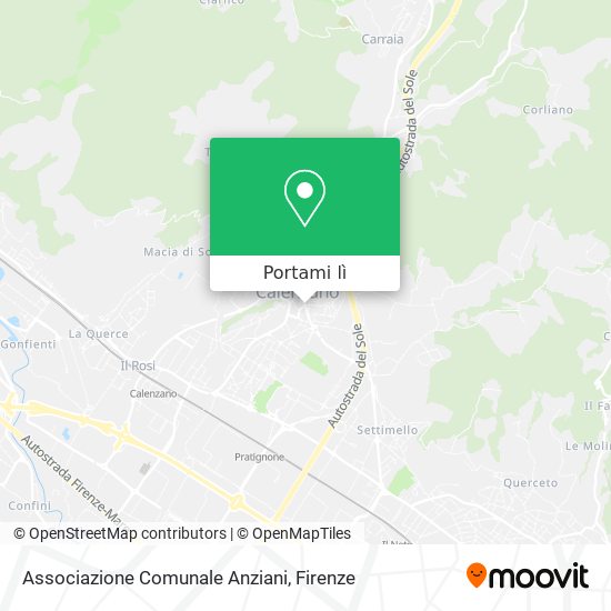 Mappa Associazione Comunale Anziani
