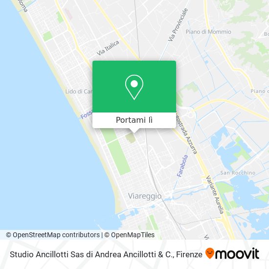 Mappa Studio Ancillotti Sas di Andrea Ancillotti & C.