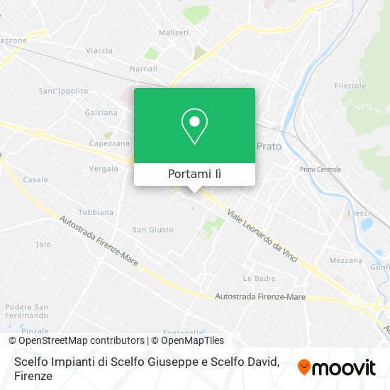 Mappa Scelfo Impianti di Scelfo Giuseppe e Scelfo David