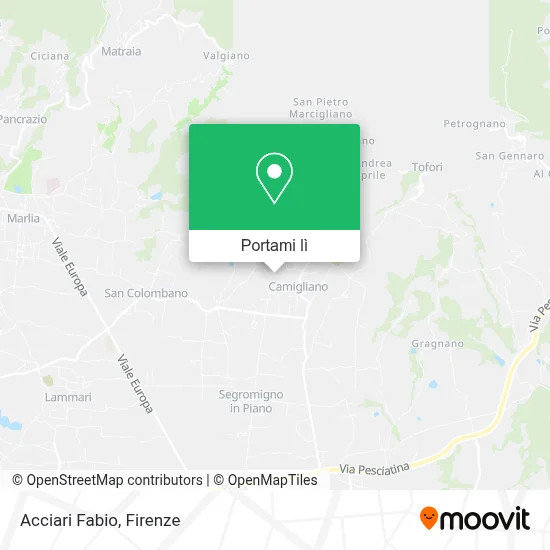 Mappa Acciari Fabio