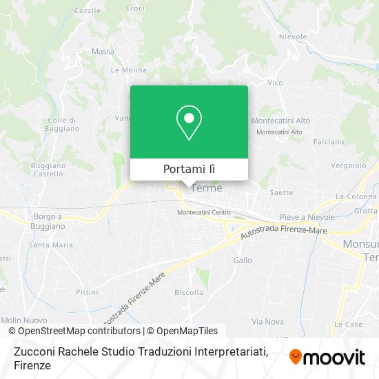 Mappa Zucconi Rachele Studio Traduzioni Interpretariati