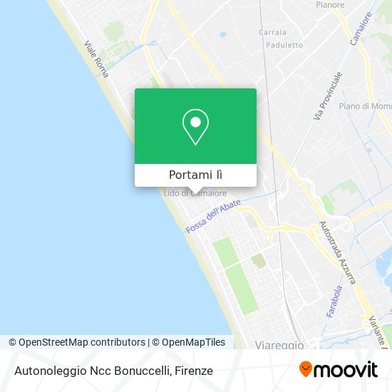 Mappa Autonoleggio Ncc Bonuccelli