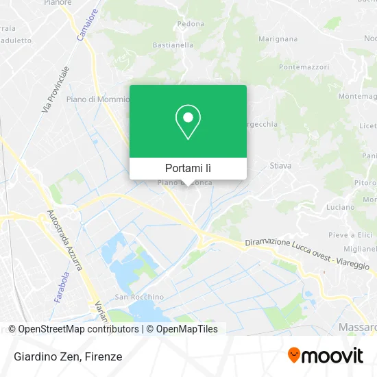 Mappa Giardino Zen