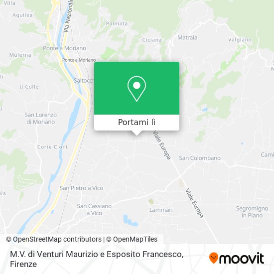 Mappa M.V. di Venturi Maurizio e Esposito Francesco