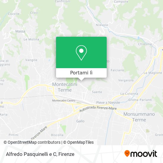 Mappa Alfredo Pasquinelli e C