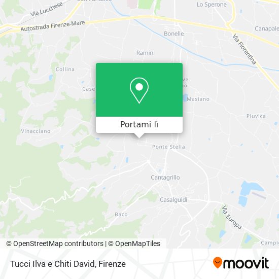 Mappa Tucci Ilva e Chiti David