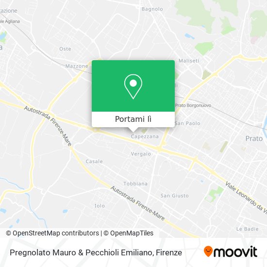 Mappa Pregnolato Mauro & Pecchioli Emiliano