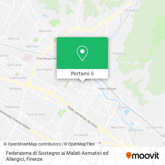 Mappa Federasma di Sostegno ai Malati Asmatici ed Allergici