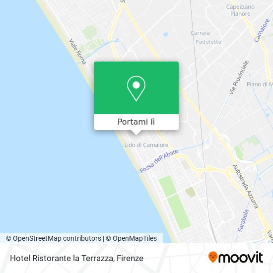 Mappa Hotel Ristorante la Terrazza