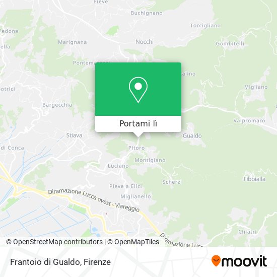 Mappa Frantoio di Gualdo