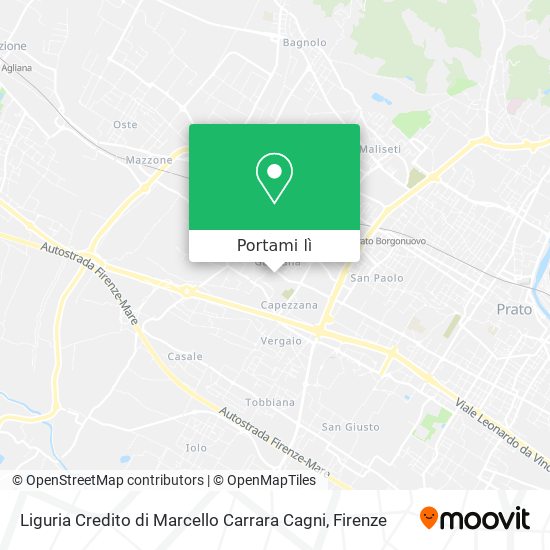Mappa Liguria Credito di Marcello Carrara Cagni