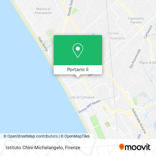 Mappa Istituto Chini-Michelangelo