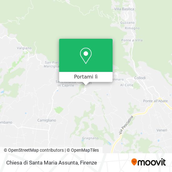 Mappa Chiesa di Santa Maria Assunta