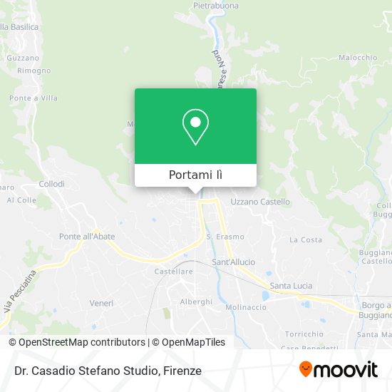 Mappa Dr. Casadio Stefano Studio