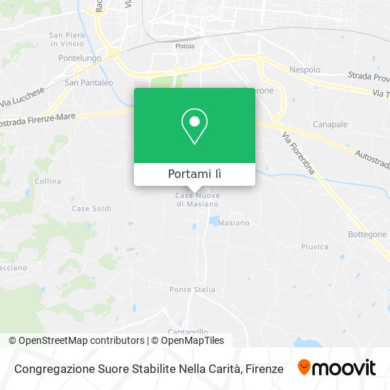 Mappa Congregazione Suore Stabilite Nella Carità