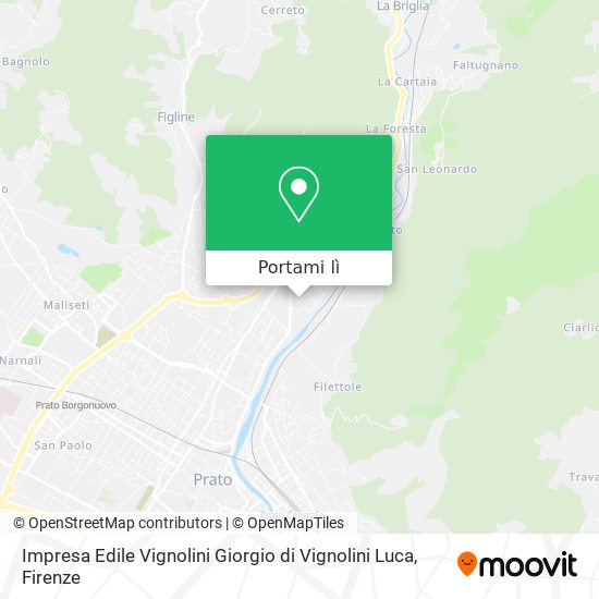 Mappa Impresa Edile Vignolini Giorgio di Vignolini Luca
