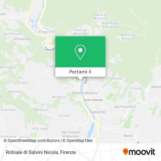 Mappa Robiale di Salvini Nicola
