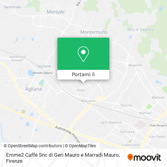 Mappa Emme2 Caffè Snc di Geri Mauro e Marradi Mauro