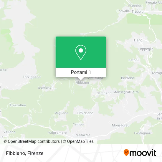 Mappa Fibbiano