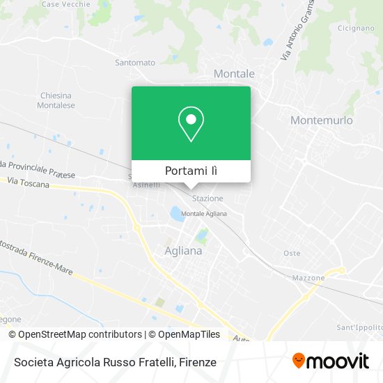 Mappa Societa Agricola Russo Fratelli