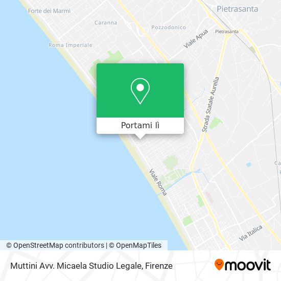 Mappa Muttini Avv. Micaela Studio Legale