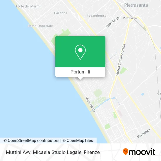 Mappa Muttini Avv. Micaela Studio Legale