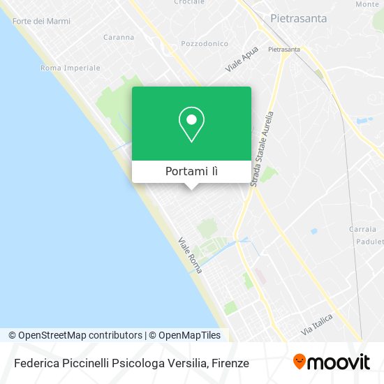 Mappa Federica Piccinelli Psicologa Versilia