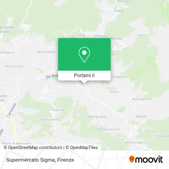 Mappa Supermercato Sigma