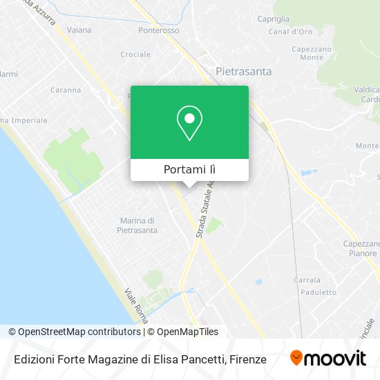Mappa Edizioni Forte Magazine di Elisa Pancetti