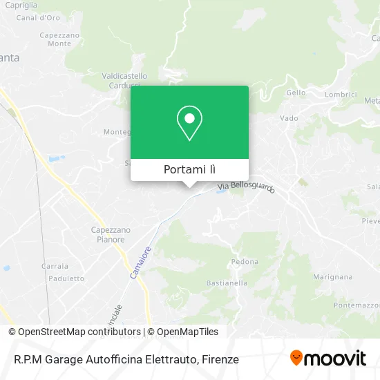 Mappa R.P.M Garage Autofficina Elettrauto