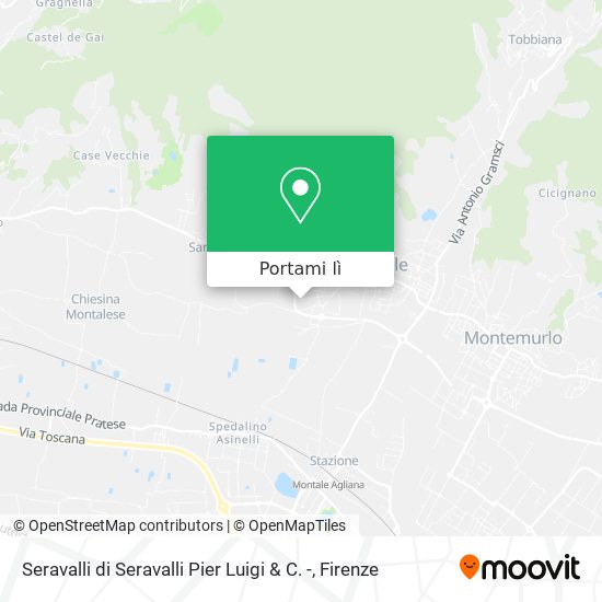 Mappa Seravalli di Seravalli Pier Luigi & C. -